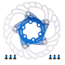 Floating Bike Disc Brake Rotor Stainless Steel Aluminum Alloy High Strength Material Better Heat Dissipation Lightweight Durable Materials Compatible