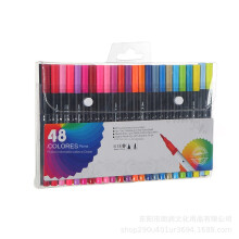 (48 colores) Rotulador de 48 colores con doble punta