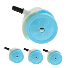 4pcs Walker Replacement Wheels Silent Swivel Design Durable Indoor Caster Set Detachable for Easy Cleaning