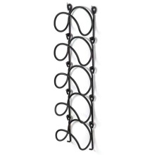 5 Layer Wall Mounted Towel and Wine Rack Organizer Space Saving MultiLayer Storage Easy Mount