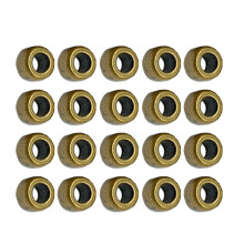 20pcs Round/Square Copper Strain Isolate-bronze ball beads1