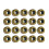 20pcs Round/Square Copper Strain Isolate-bronze ball beads1 1