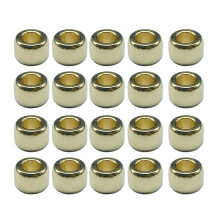 20pcs Round/Square Brass Isolate Beads for DIY-gold ball beads1