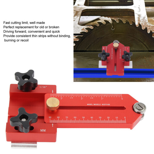 Easy-to-Use Thin Rip Jig with Roller for Table & Router Saws 2