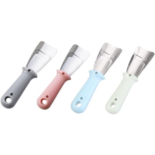 Multifunction Defrosting Cleaning Gadget Green Ice Defrost Removing Scraper Kitchen Tool 2