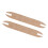 2x Well Sanded Beechwood Weaving Knitting Shuttle Sticks DIY Handcraft 1