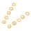 10 Pieces 29mm Piezo Elements Buzzer Sounder Sensor Trigger Drum Disc 1