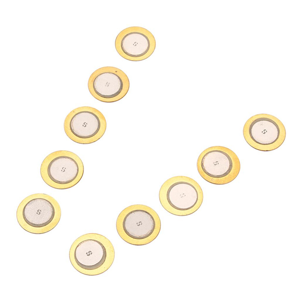 10 Pieces 29mm Piezo Elements Buzzer Sounder Sensor Trigger Drum Disc