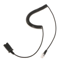 Call Center Telephone Headset Adapter Cable RJ9 Male to Female