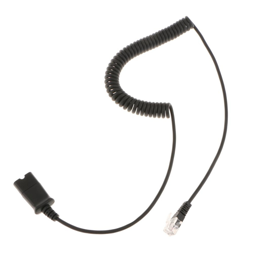 Call Center Telephone Headset Adapter Cable Rj9 Male To Female 6901423003583