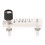 1pc Oxygen Flow Meter Flowmeter with Control Valve for Air 1-10LPM Dev 1