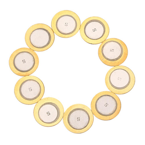 10 Pieces 29mm Piezo Elements Buzzer Sounder Sensor Trigger Drum Disc 1