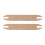 2x Well Sanded Beechwood Weaving Knitting Shuttle Sticks DIY Handcraft 3