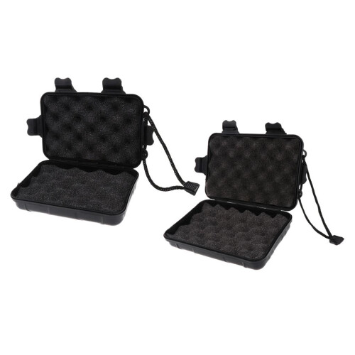 2 Pieces Foam Padded Storage Boxes for Bow Archery Arrow Heads Tool - 1