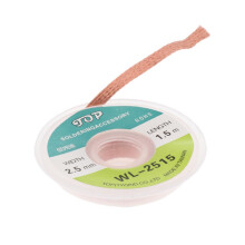 Roll of Braided Copper Wire Desoldering Wick Remover Rosin