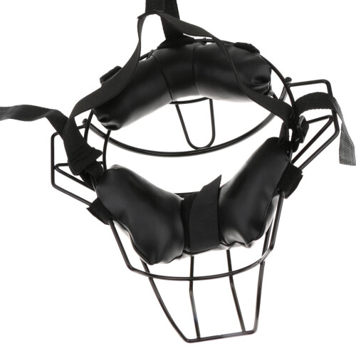 Adjustable Baseball Softball Catchers Protective Gear Umpire Face Mask 1