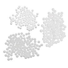 300 Pieces 10mm 15mm 20mm White Modelling Craft Polystyrene Foam Balls