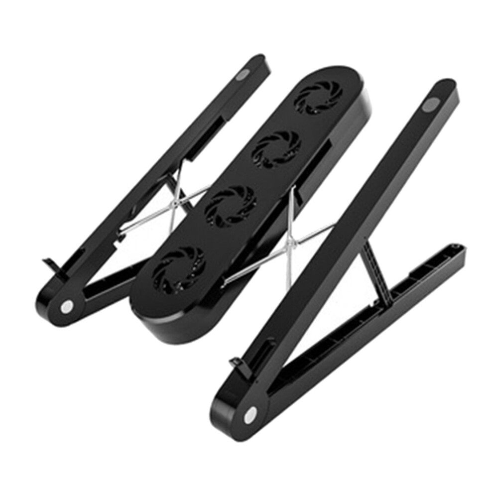 Laptop Stand With Fan Foldable Adjustable Usb Powered Notebook Riser S 6901423005464