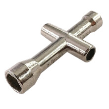 Mini 4 Way Cross Wrench Socket Spanner - 4mm, 5mm, 5.5mm, 7mm Nut Tool