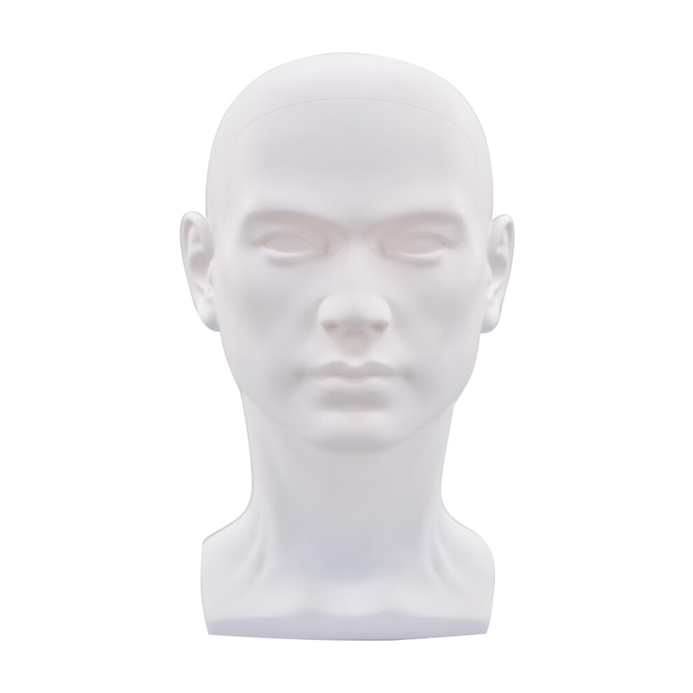 Male Mannequin Head Photography Prop Home Decor For Hats Headphones 6901423005952