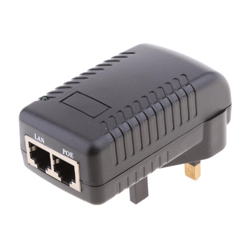 UK  Plug 12V 1A  Poe Power Supply for Networking Switch Router 2