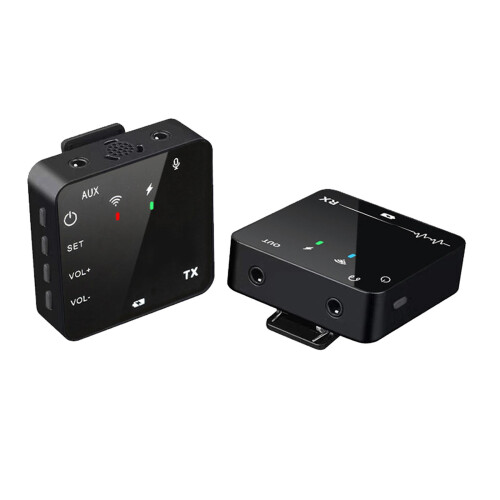 Wireless mic Microphone with and Receiver for Smartphones 1