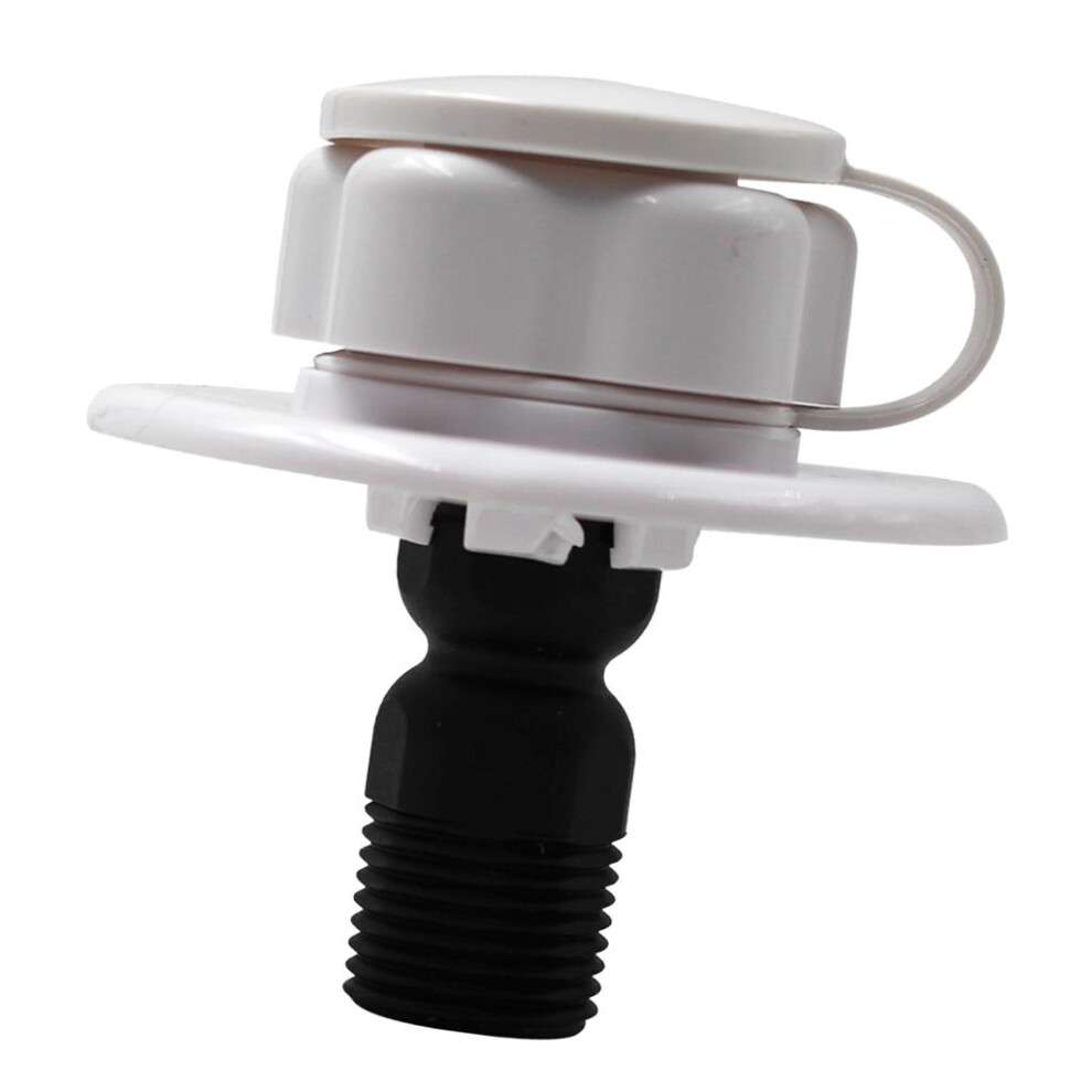 Gravity Fresh Water Fill Hatch Inlet Plastic Rv Trailer Camper White 6901423007703