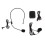1 Set Wireless Headset Lapel Clip On Microphone FM Mic for Speech Outd 3