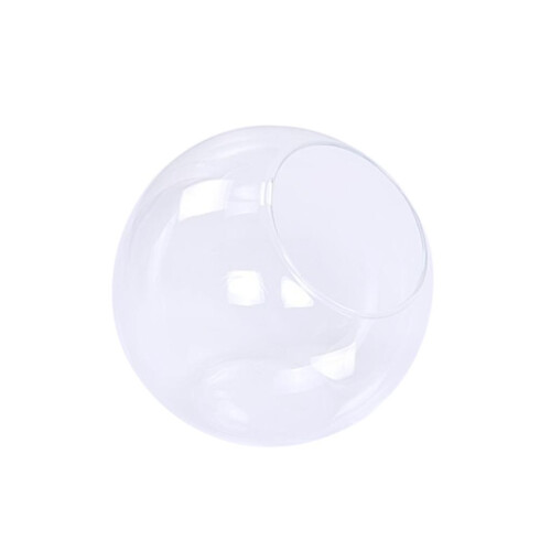 Clear Glass Vase Fishbowl Planter Terrarium Container Hydroponic Decor