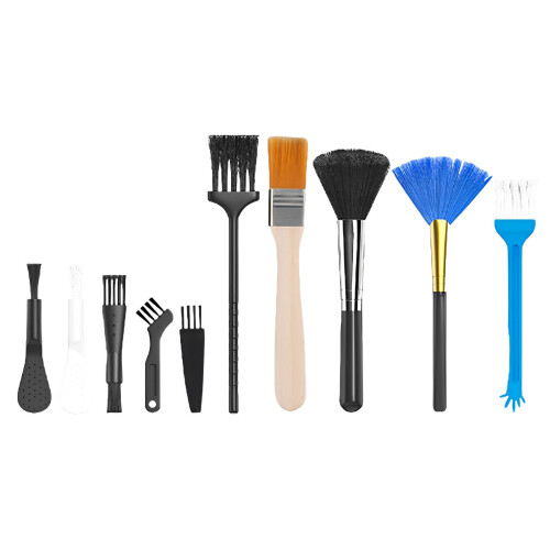 10Pcs Keyboard Brush Anti Static Portable for Electronics Computer Cel 2