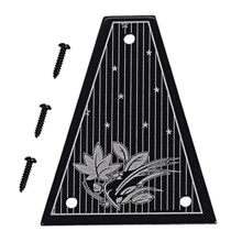 Black Electric Guitar Truss Rod Cover Plate for Jackson Guitar Replace