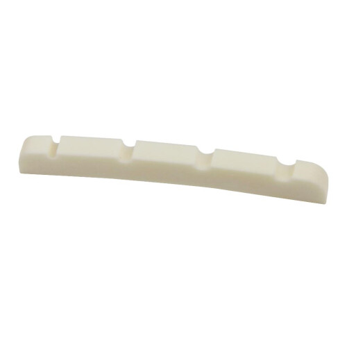 Bridge Bone Nut Slotted for 4 string Electric Bass Guitar 1