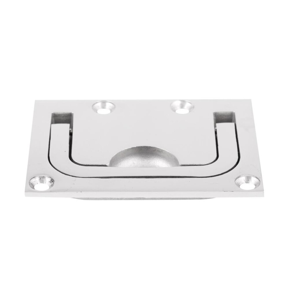 316 Stainless Steel Boat Hatch Latch Cabinet Flush Lift Ring Pull Hand 6901423001169