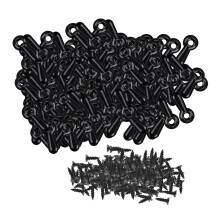 Frame Turn Buttons Backing Clips and 300 Screws for Craft Hanging Anti