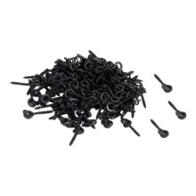 50x Boilie Bait Screw Fishing Bait Ring Swivel Carp Fishing Terminal T