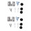 Dartboard Mounting Bracket Hardware Set Screws for Hanging Dartboard 3
