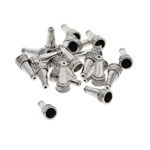 20 Pieces Cone Shape Beads Cap Tassel End Cap Jewelry Making Findings