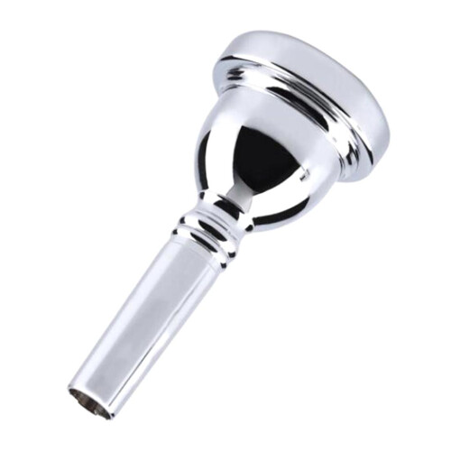 Polished Silver Trombone Copper Mouthpiece Baritone Euphonium Mouth Pi