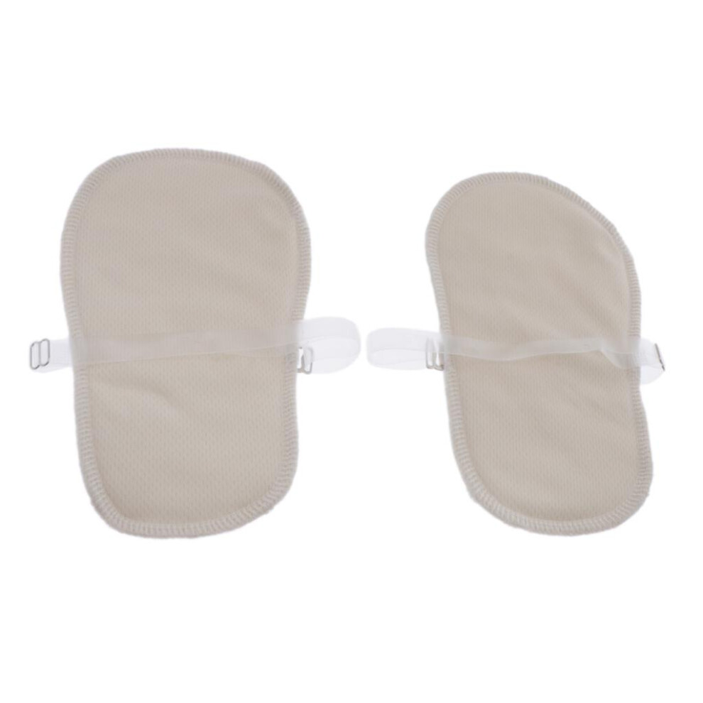 1Pair Unisex Washable Breathable Underarm Armpit Sweat Absorbing Shiel