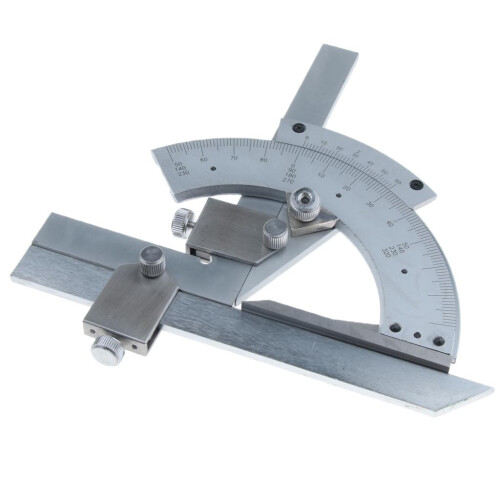 320 Stainless Steel Bevel Protractor Angle Finder Ruler Precision Meas 2