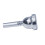 Polished Silver Trombone Copper Mouthpiece Baritone Euphonium Mouth Pi 2