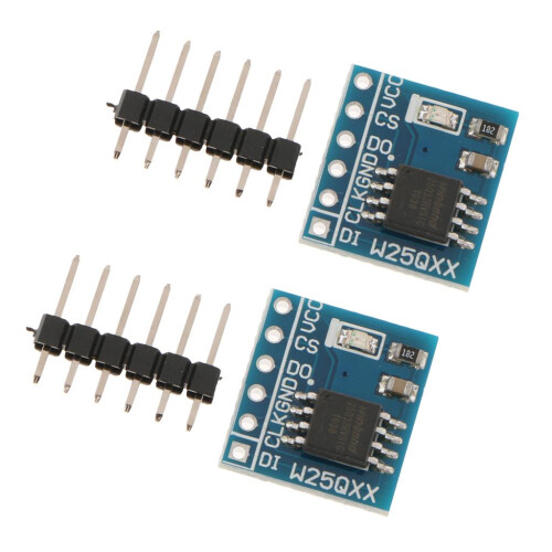 2x Large Capacity FLASH Storage Module SPI Interface STM32 Test Code W 2
