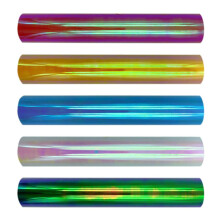 Holographic Heat Transfer HTV Premium Vinyl For T Shirt Garment Clothi