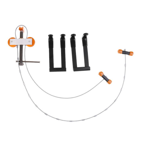 Hunting Archery Bow Press and Quad Limb L Brackets for Compound Bow 2
