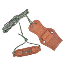 Archery Recurve Bow Traditional Leather Bow Stringer Bowstringer