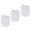 3pcs Soft Microfiber Face Cleansing Gloves Makeup Remover Cloth Pad Re 1