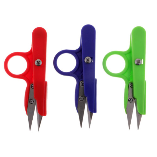3Pcs Steel Embroidery Sewing Snips Thread Cutter Scissors Nipper Thrum 1