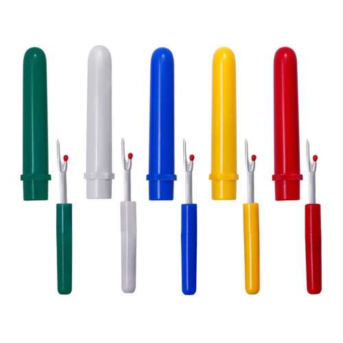 5Pcs Steel Seam Ripper Stitch Sewing Tool With Plastic Handle Thread C 1