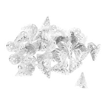 50pcs Cone Beads End for Bracelet Necklace Anklet Earrings Jewelry Mak