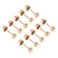 10Pcs Detachable Strap Handle Barbell Clasp Buckle DIY Bag Accessories